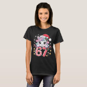 Cute Unicorn 67 Christmas Meme Six Seven Christmas T-shirt (Voorkant volledig)