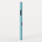 Cute Unicorn, aangepaste naam en telefoongesprekke Case-Mate iPhone Case (Achterkant/rechts)