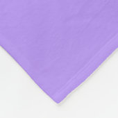 Cute Unicorn aangepaste naam fleece dekens (Hoek)