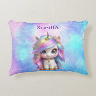 Cute Unicorn Accent Pillow Kussen