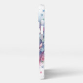 Cute Unicorn and Butterfly Design  iPhone Hoesje (Linkerkant)