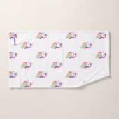 Cute Unicorn Baby Bad Handdoek (Handdoek)