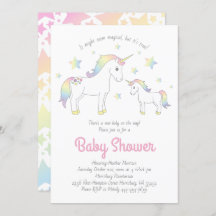 Cute Unicorn Baby shower