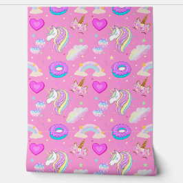 Cute Unicorn Behang