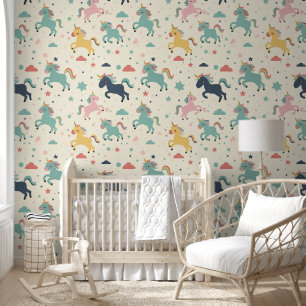 Cute Unicorn Behang