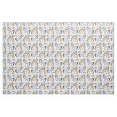 Cute Unicorn Believe in Magic Pattern Stof (Fat Quarter)