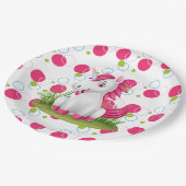Cute Unicorn Birthday Party Paper Bord (Gekanteld)