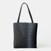 Cute unicorn Black glitter verjaardagsmonogram Tote Bag (Achterkant)