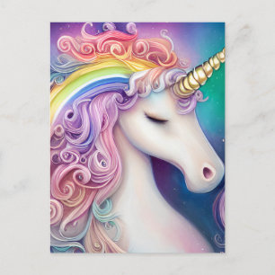 Cute Unicorn Briefkaart