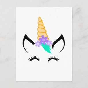 Cute Unicorn Briefkaart