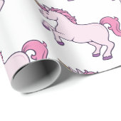 Cute Unicorn Cadeaupapier (Rol Hoek)