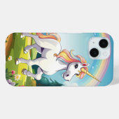 Cute Unicorn Cartoon Case-Mate iPhone Case (Achterkant (horizontaal))