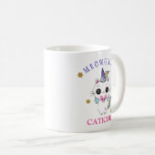 Cute Unicorn Caticorn Koffiemok (Voorkant rechts)