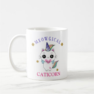 Cute Unicorn Caticorn Koffiemok