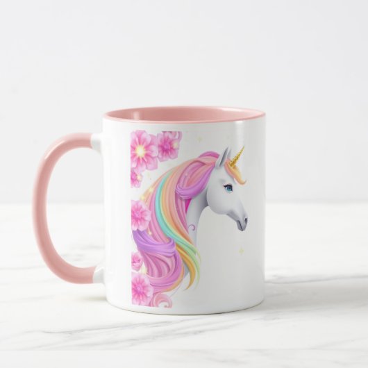 Cute Unicorn Coffee Mug Mok (Links)
