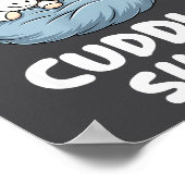 Cute Unicorn Couple This Is Our Cuddle  Poster (Hoek)