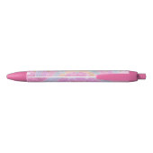 Cute Unicorn Design - Personalize Pencil Zwarte Inkt Pen (Achterkant)