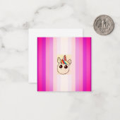 Cute Unicorn 💕 elke keer briefkaarten (Voorkant / Achterkant in situ)