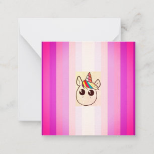 Cute Unicorn 💕 elke keer briefkaarten