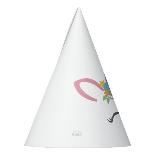 Cute Unicorn Feesthoedjes (Links)