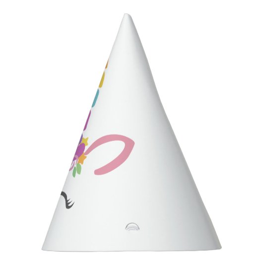 Cute Unicorn Feesthoedjes (Rechts)