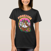 Cute Unicorn Guinee Pig Piggiecorn T-shirt (Voorkant)