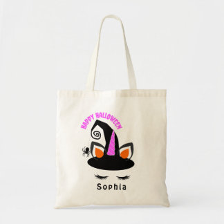 Cute Unicorn Halloween Snoep Trick or treat Tote Bag