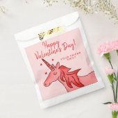 Cute Unicorn Heart Kinder Valentijn Bedankzakje (Gezegeld)