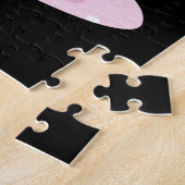 Cute Unicorn Heart Valentijnsdag Girls Kinder Legpuzzel (Zijkant)