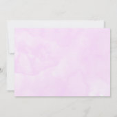 Cute Unicorn in Heart Shaped Glasses Birthday Kaart (Achterkant)