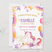 Cute Unicorn Kaart (Voorkant)