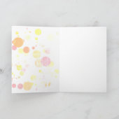 Cute Unicorn Kinder Classroom Valentijn Feestdagen Kaart (Binnen)