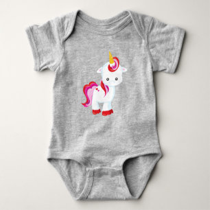 Cute Unicorn, Little Unicorn, Magic Unicorn Romper