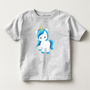 Cute Unicorn, Magic Unicorn, Winter, Snowflakes Kinder Shirts