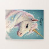 Cute Unicorn Magical Puzzle voor kinderen Legpuzzel (Horizontaal)