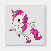 Cute Unicorn Magneet (Voorkant)