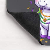 Cute Unicorn Mardi Gras Carnival Fat Tuesday Girls Muismat (Hoek)