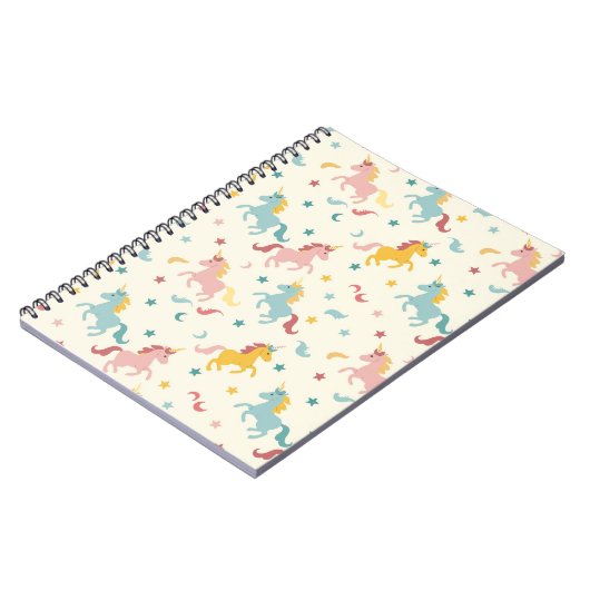 Cute Unicorn Notitieboek (Linkerzijde)