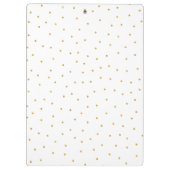 Cute Unicorn Personalized Klembord | Aangepaste kl (Achterkant)