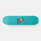 Cute Unicorn Persoonlijk Skateboard (Horizontaal)
