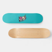Cute Unicorn Persoonlijk Skateboard (Horizontaal)