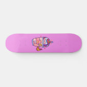 Cute unicorn persoonlijk skateboard (Horizontaal)