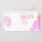 Cute Unicorn Pink Foto's van Birthday Bedankkaart (Achterkant)