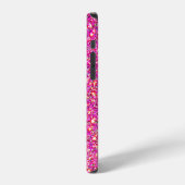 Cute Unicorn Pink Glitter Speciaal Kind iPhone Hoesje (Linkerkant)