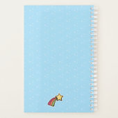 Cute Unicorn-planner Planner (Achterkant)