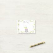 Cute Unicorn Plant Pot Personalized Note van ... (Op bureau)