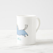 Cute unicorn porselein kop (Voorkant rechts)