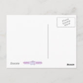 Cute Unicorn Post Card Briefkaart (Achterkant)