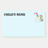 Cute Unicorn Post-it® Notes (Voorkant)