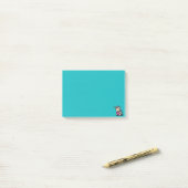 Cute Unicorn Post-it® Notes (Op bureau)